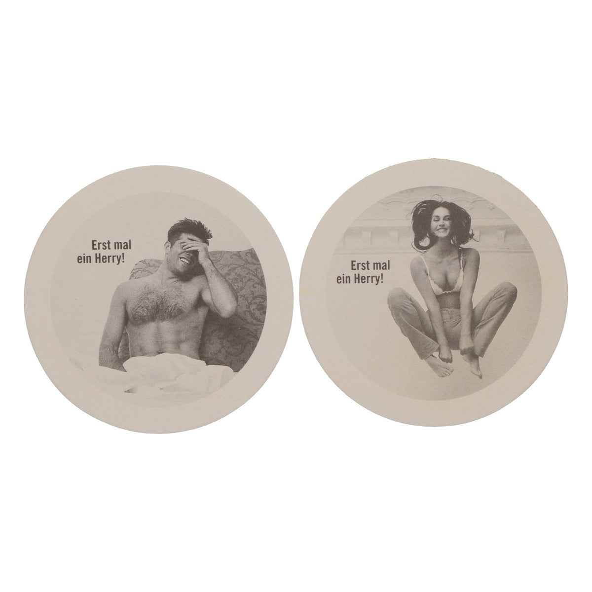 100x Herrenhäufer Bierdeckel Erst mal ein Herry! – Ansicht 4