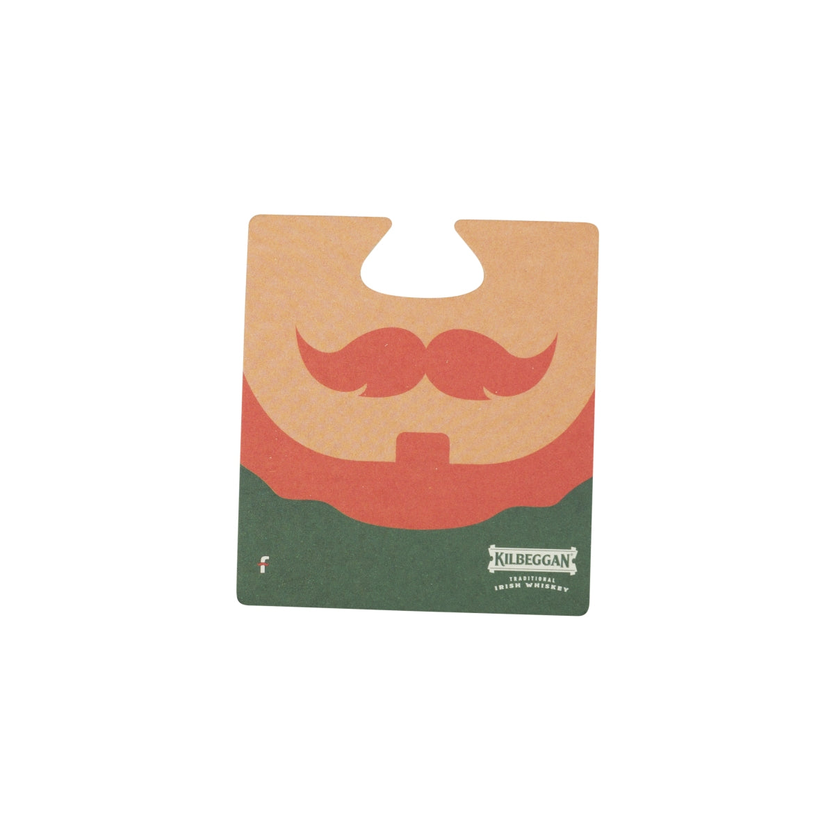 100x Kilbeggan Whiskey Untersetzer Papier Mann/Frau St. Patrick Day Bier Pappe