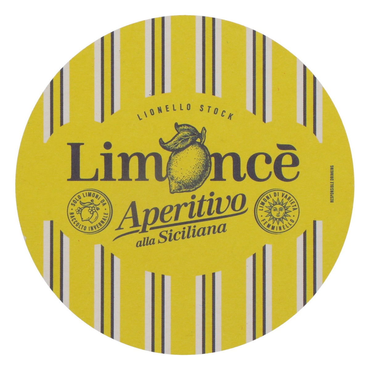 100x Limonce Likör Bierdeckel Untersetzer Glasuntersetzer – Ansicht 2