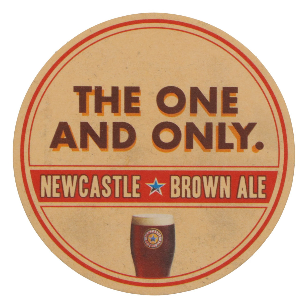 100x Newcastle Brown Ale Bier Bierdeckel Untersetzer the one and only – Ansicht 4