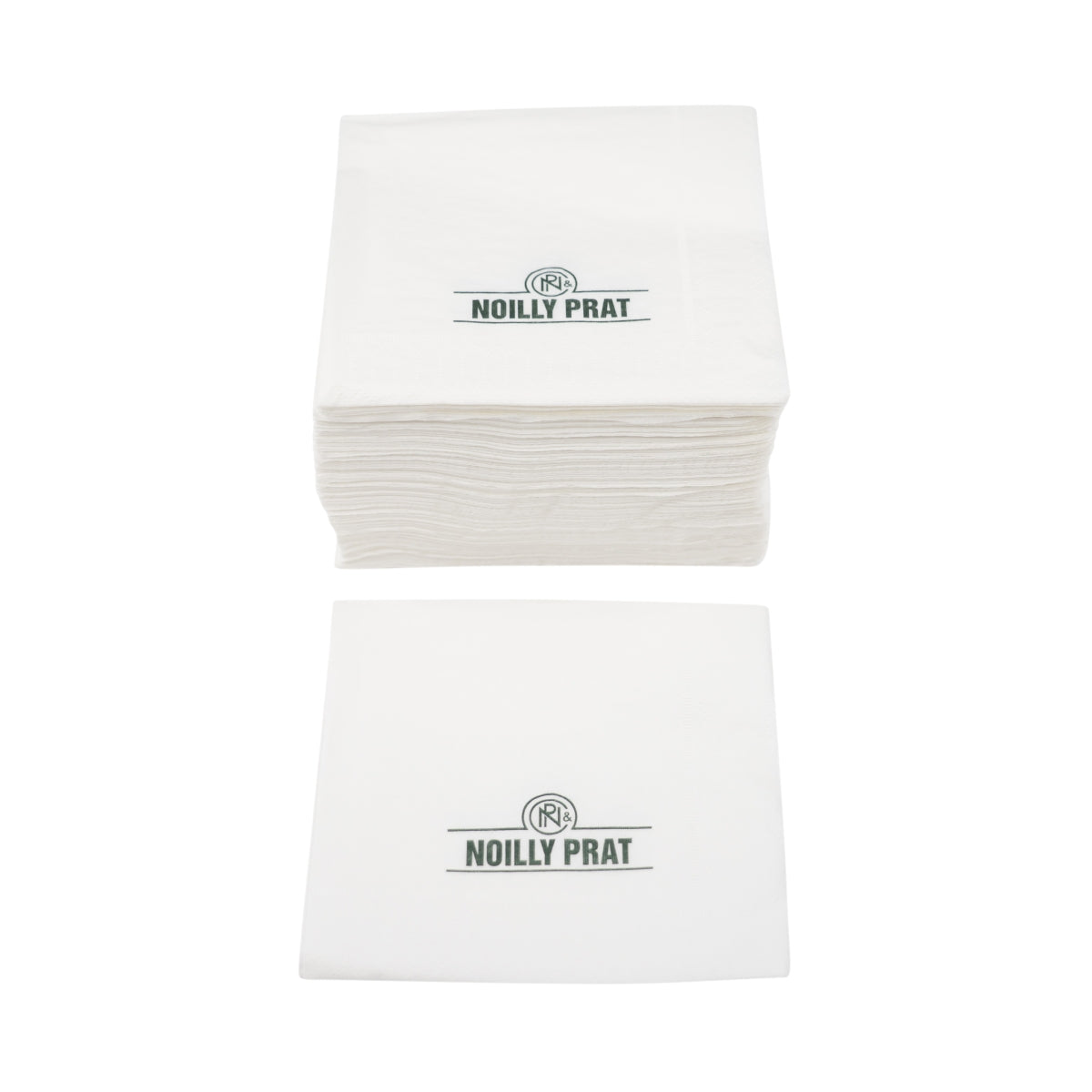 100x Noilly Prat Servietten Napkin Untersetzer Weiß 12,5x12,5cm Gastro Kneipe – Ansicht 2