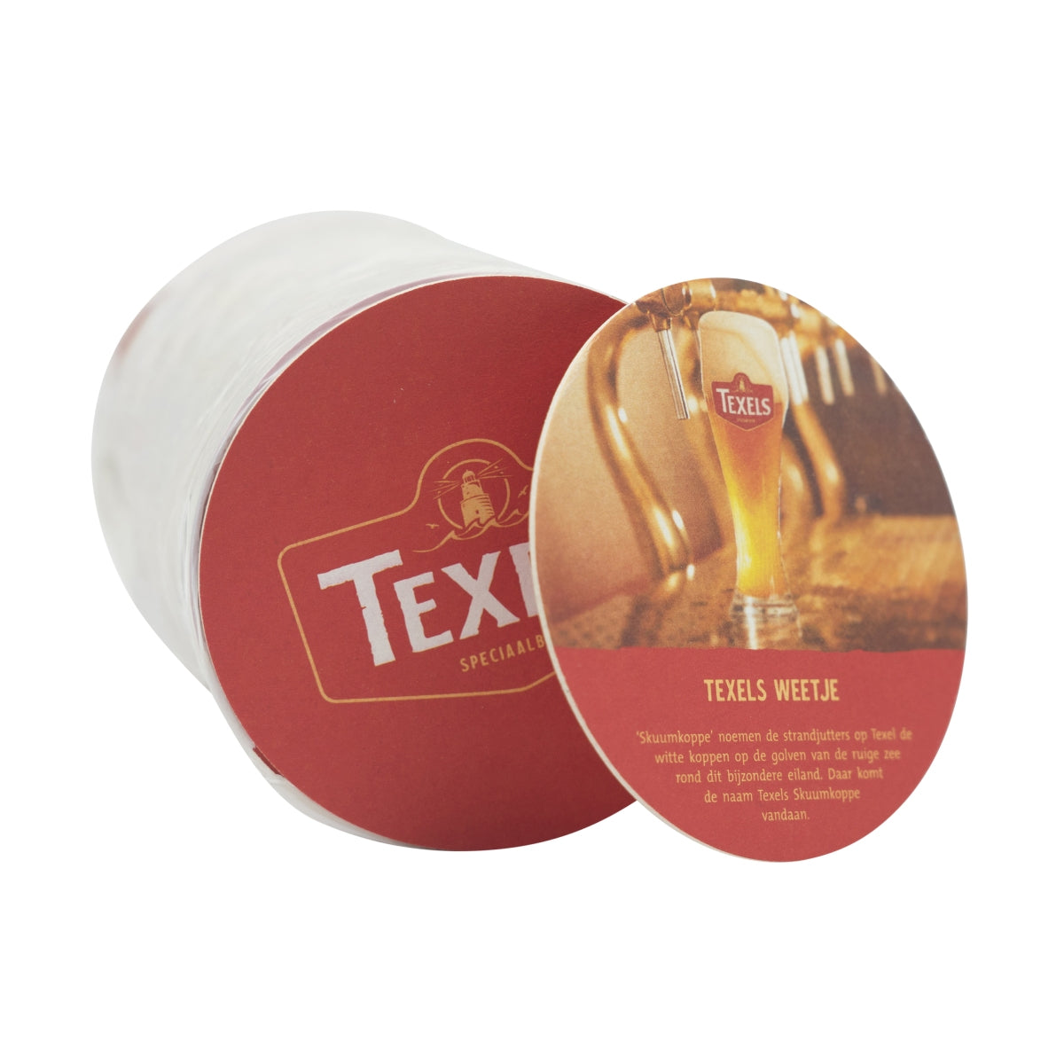 100x Texels Bierdeckel Untersetzer Coaster Filz Gläser Belgien Beer Gastro Pils – Ansicht 2