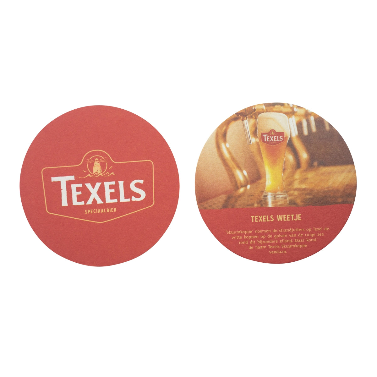 100x Texels Bierdeckel Untersetzer Coaster Filz Gläser Belgien Beer Gastro Pils – Ansicht 3