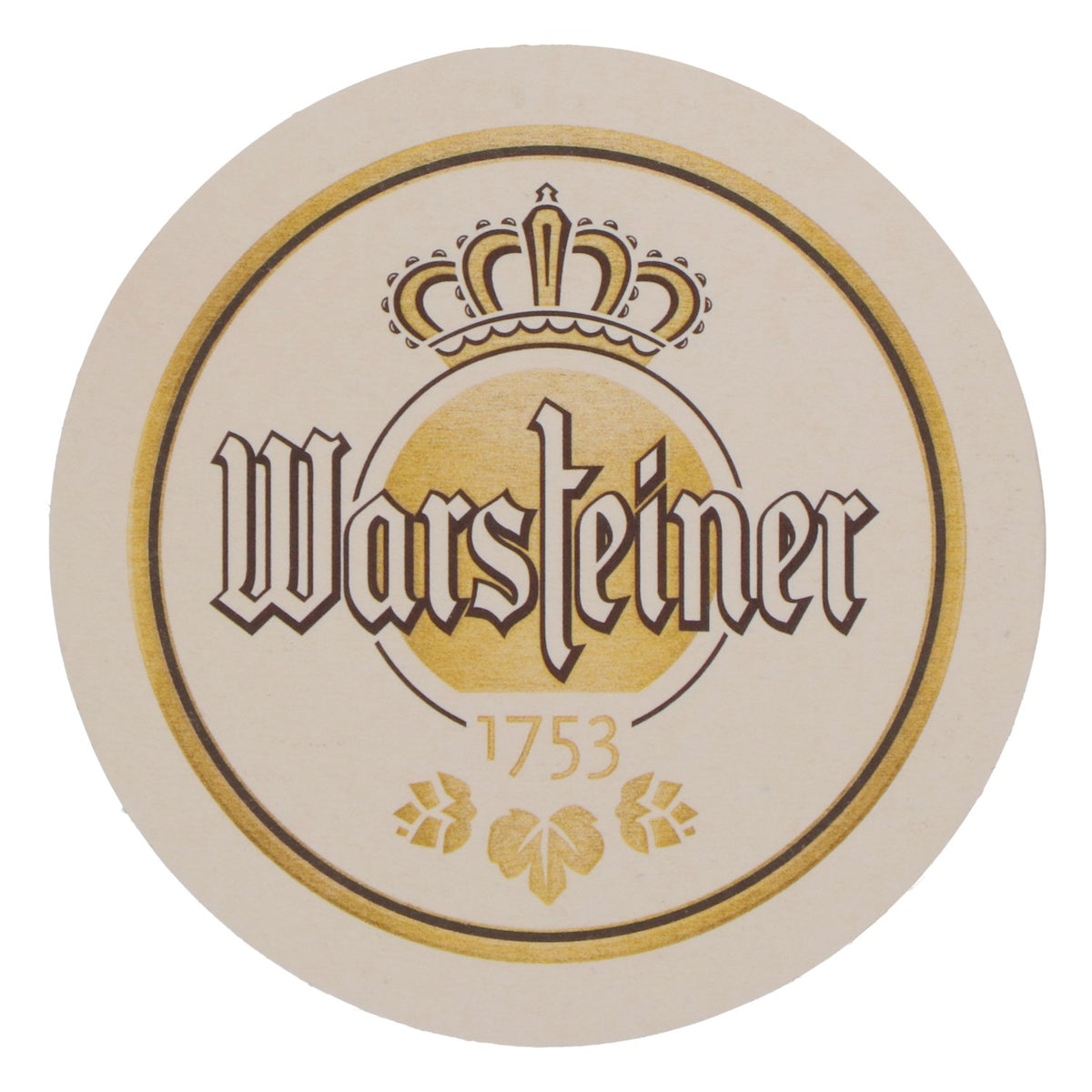 100x Warsteiner Bierdeckel Ø 10,5 cm "Manche Dinge ändern sich nie. Gut so." – Ansicht 3