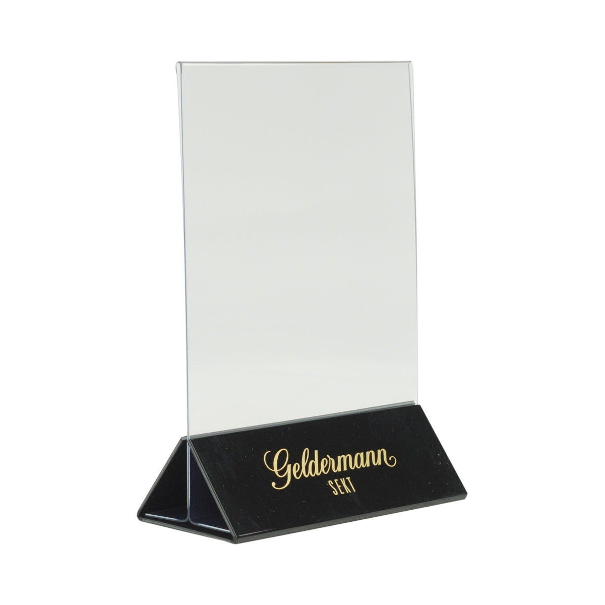 10x Geldermann Sekt Tischaufsteller Menu Karten Halter Getränke Speisen Gastro – Ansicht 2
