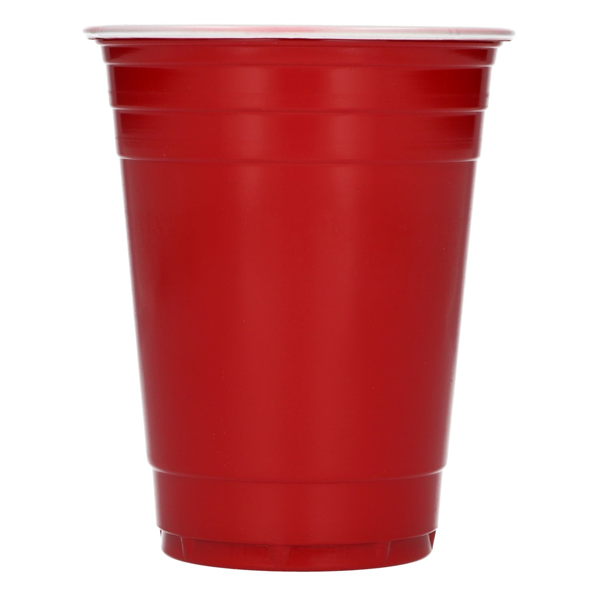 10x Plastik Becher Red Cup Party Line Einwegbecher Kunststoff Bierbecher Party