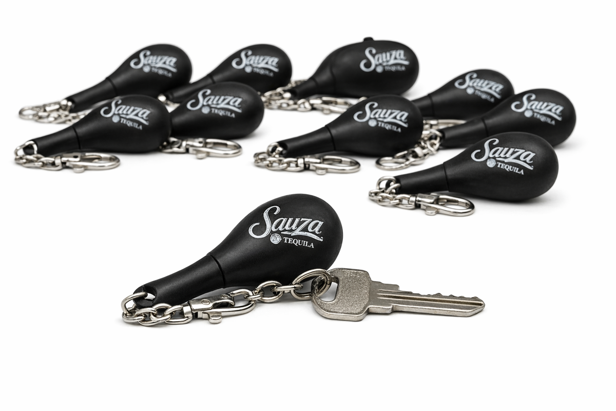 10x Sauza Tequila Rassel Schlüsselanhänger Hexen Fasching Karneval Key Ring