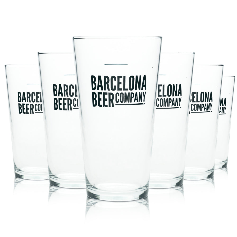 12 Barcelona Beer Company Bier Glas Becher 250ml neu