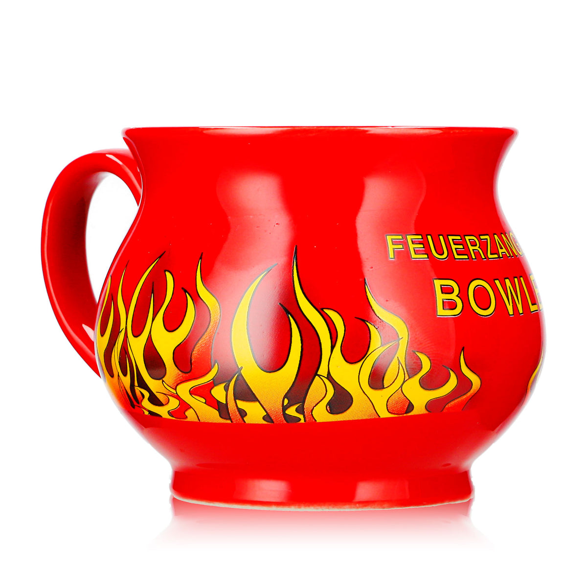 12 Mohaba Glühweinbecher Kugelbecher Feuerzangenbowle feuerrot 0,2l geeicht – Ansicht 3