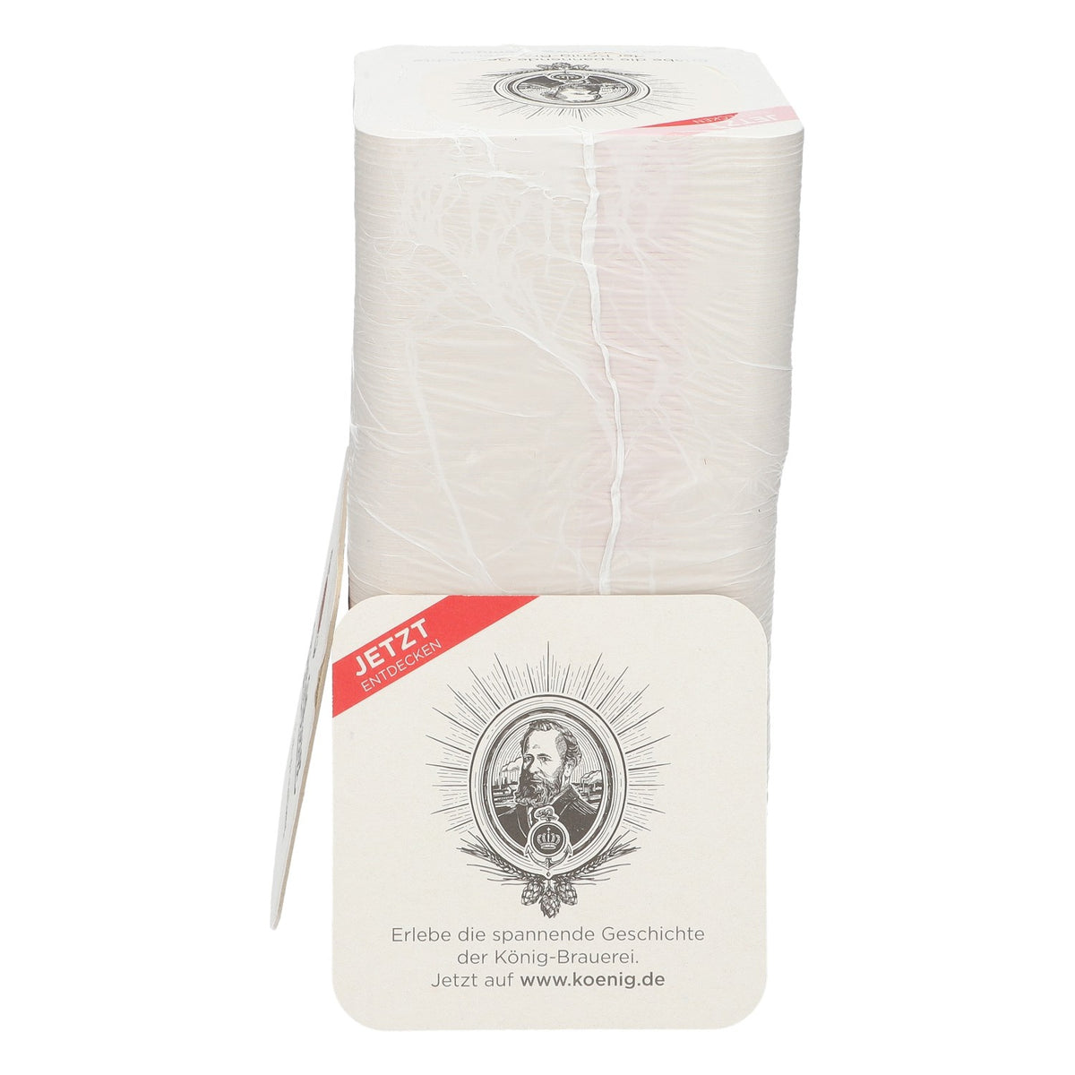 120x König Pilsener Untersetzer Bierdeckel 9x9 cm Tropfschutz Gläser Flaschen – Ansicht 3