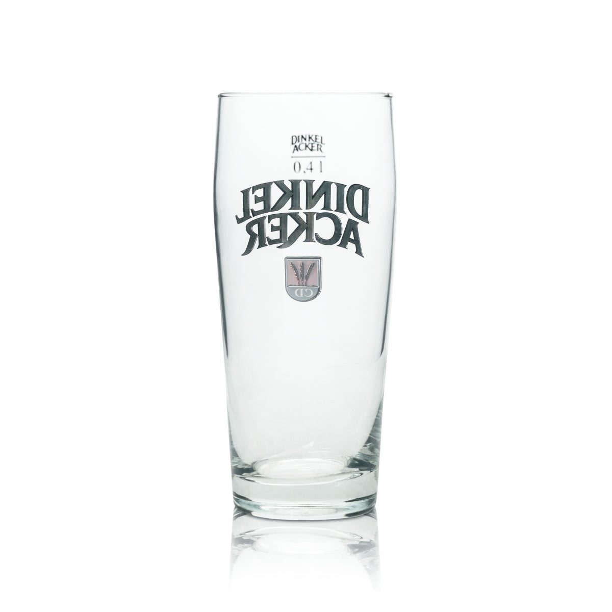 12x Dinkel Acker Bier Glas 0,4l Becher Sahm Willi Pils Gläser Export Stuttgart – Ansicht 3