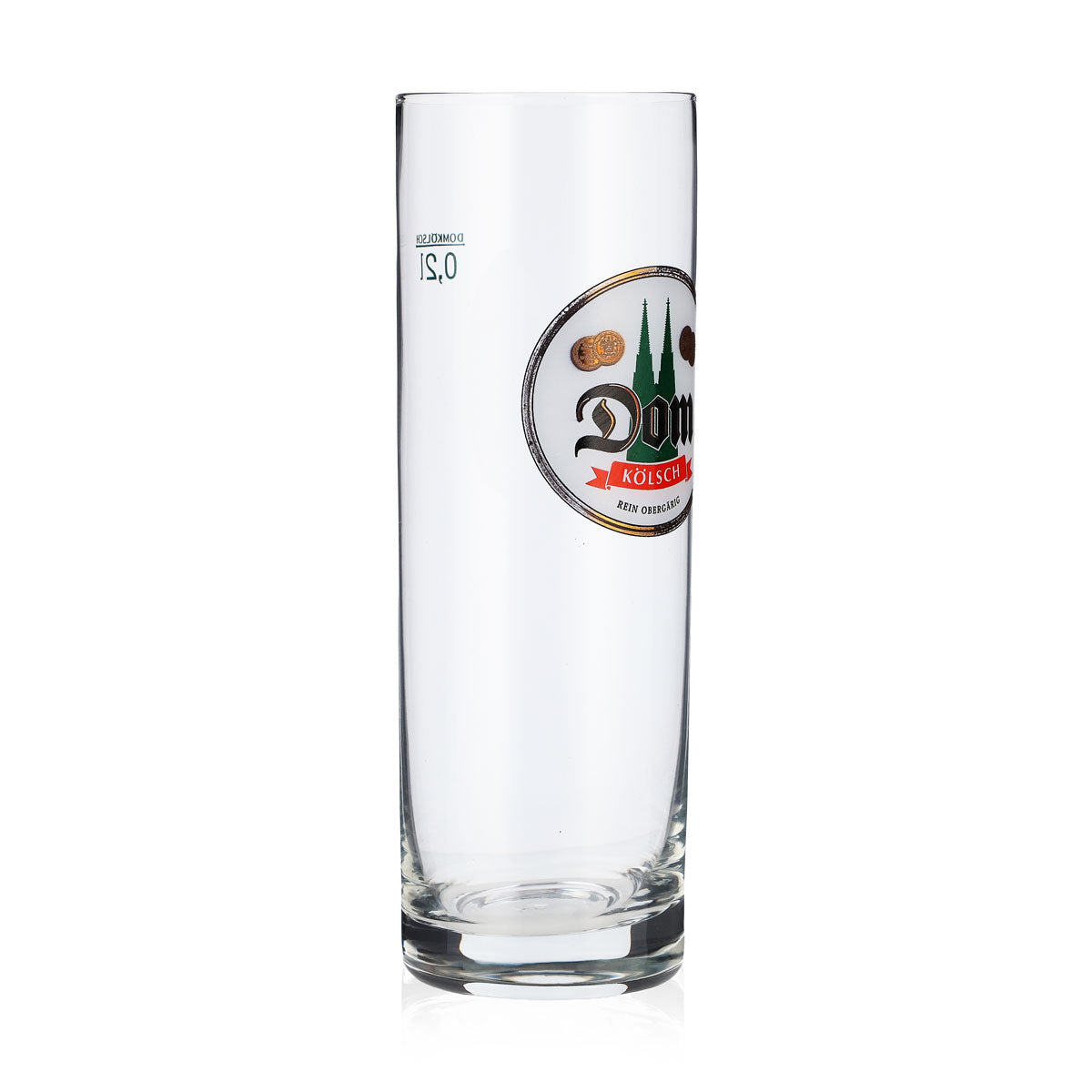 12x Dom Bier Glas 0,2l Biergläser Kölschglas Stange weißes Logo Sahm – Ansicht 3