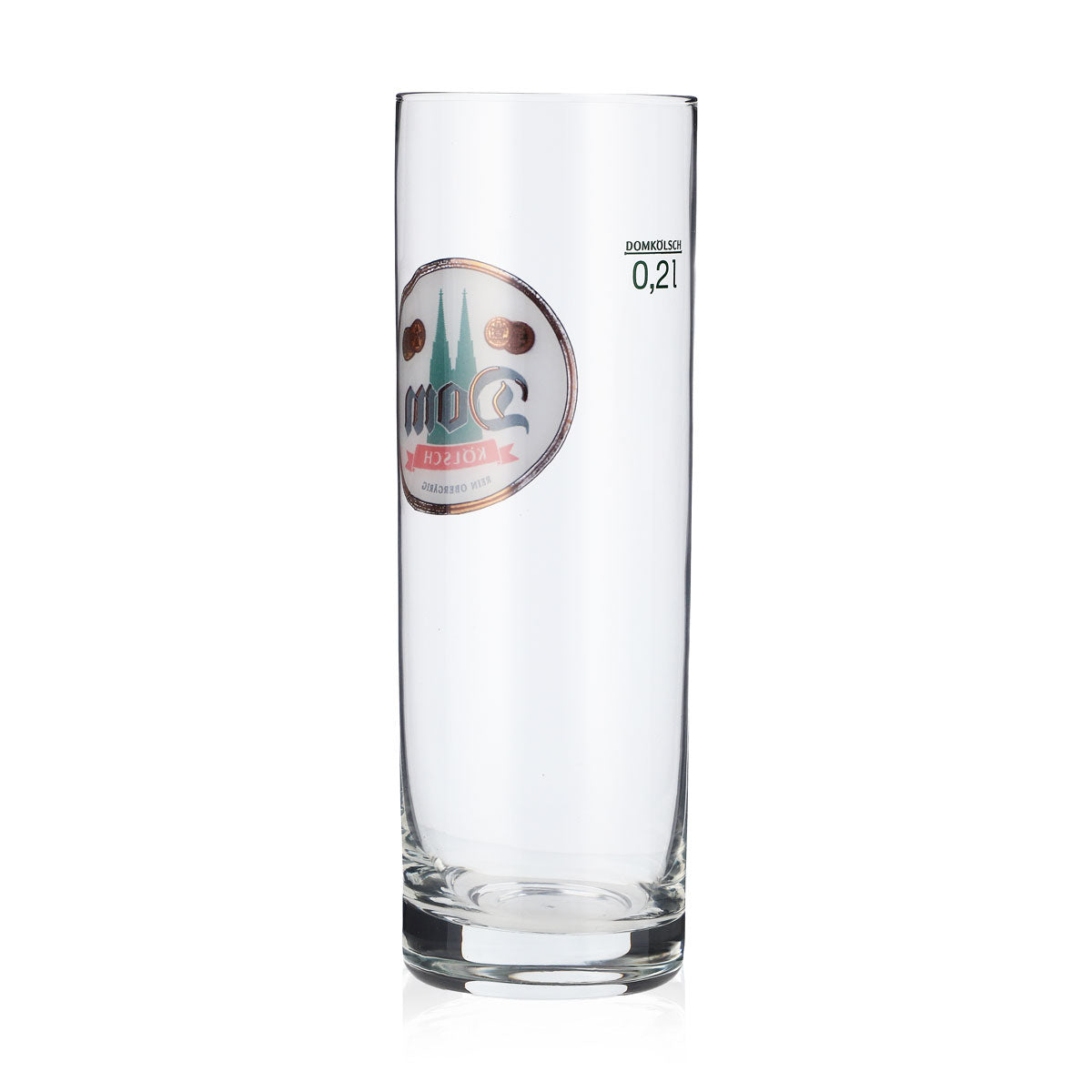 12x Dom Bier Glas 0,2l Biergläser Kölschglas Stange weißes Logo Sahm – Ansicht 4