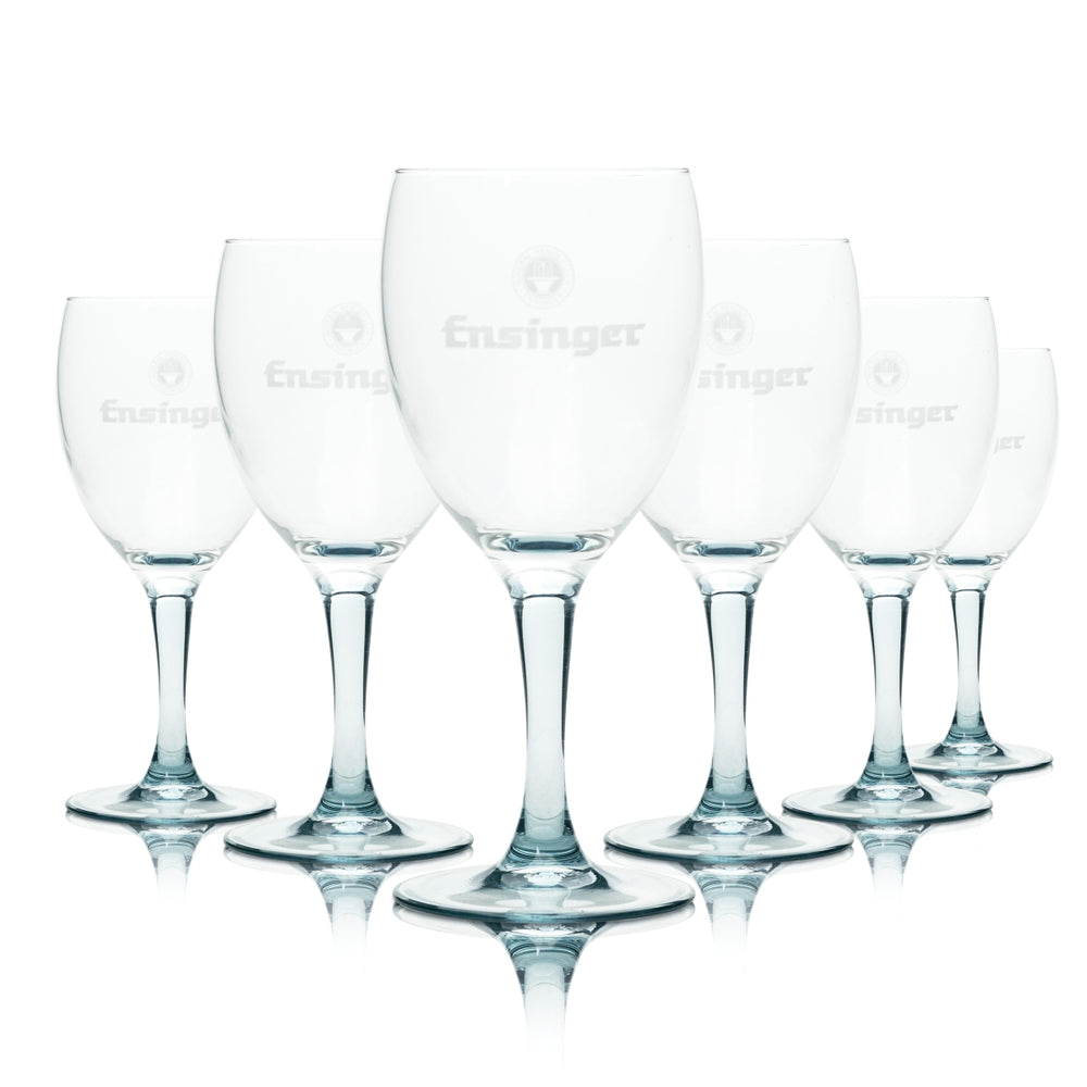 12x Ensinger Wasser Glas 0,2l Tulpe Elegant Lagon Mineralwasser Gläser Gastro