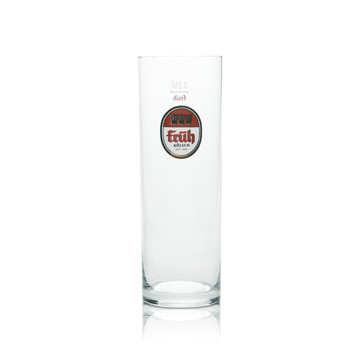 12x Früh Kölsch Glas 0,25l Kölsch Bier Stange Becher Gläser Brauerei Kneipe Bar – Ansicht 2