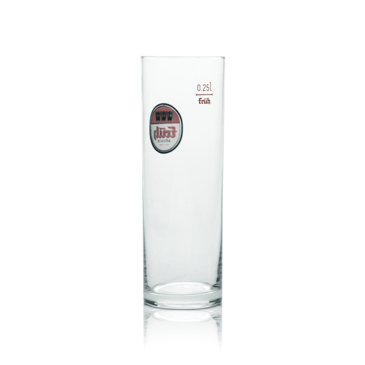 12x Früh Kölsch Glas 0,25l Kölsch Bier Stange Becher Gläser Brauerei Kneipe Bar – Ansicht 3