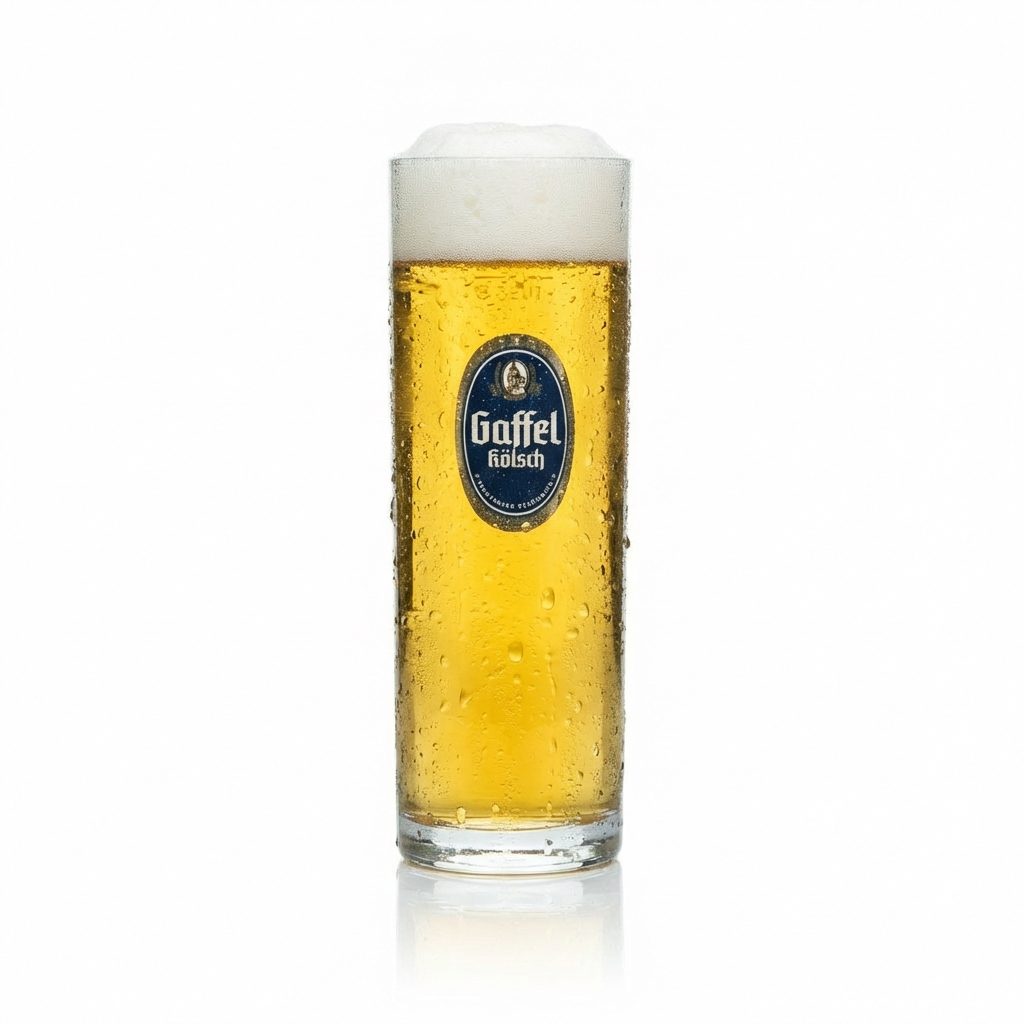 12x Gaffel Bier Glas 0,25l Kölsch Stange Gläser Köln Beer Brauerei Becher Rastal – Ansicht 2
