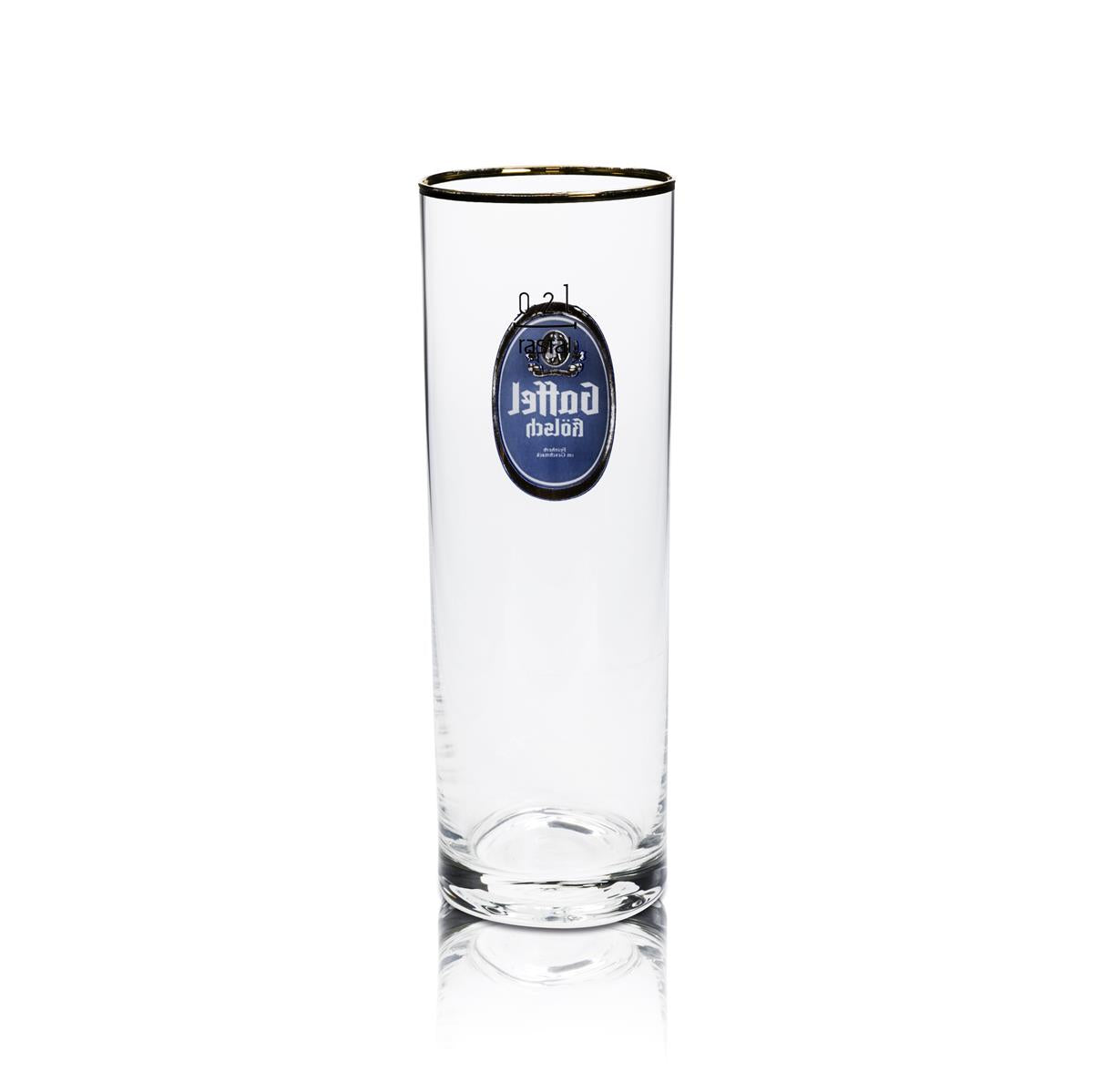 12x Gaffel Kölsch Bier Glas 0,2l mit Goldrand Rastal – Ansicht 3