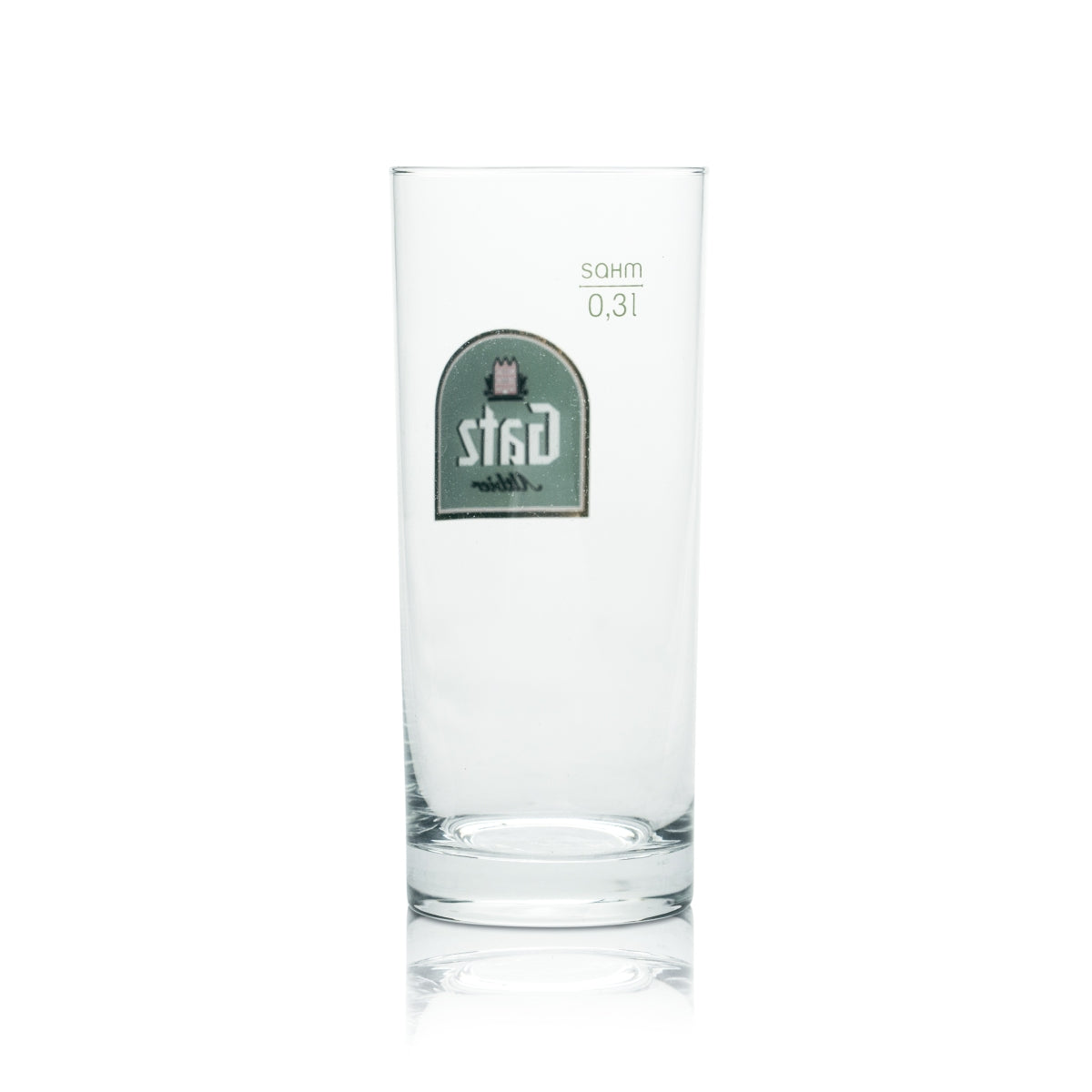 12x Gatz Glas 0,3l Alt Bier Stange Becher Gläser Brauerei Gastro Geeicht – Ansicht 3