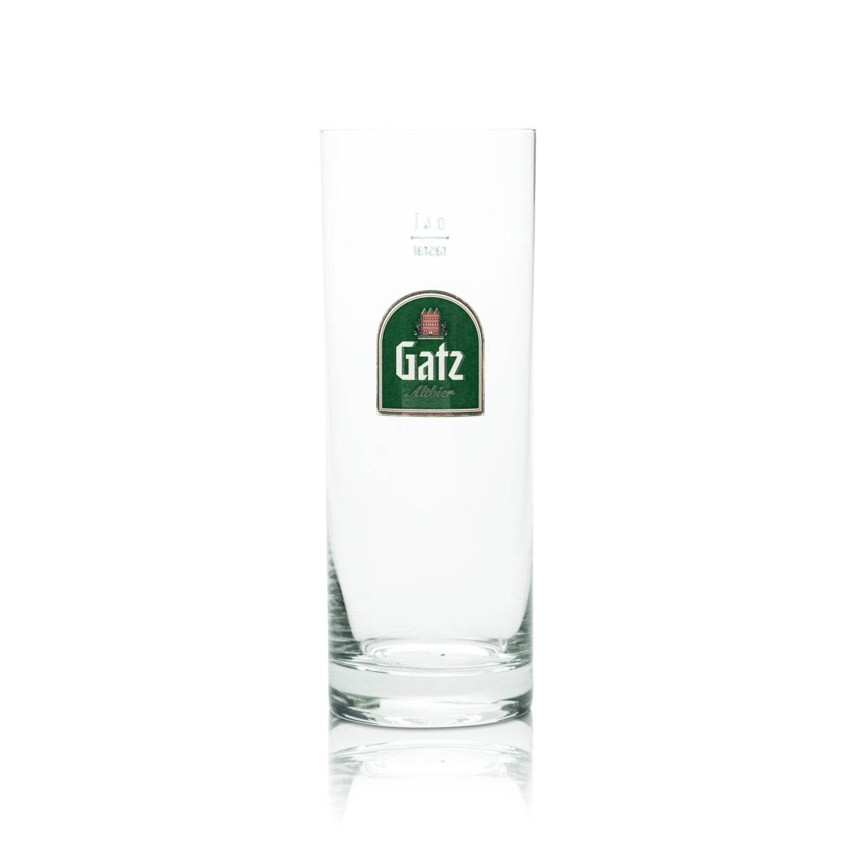12x Gatz Glas 0,4l Bier Stange Becher Gläser Alt Brauerei Kölsch Gastro Eiche – Ansicht 2