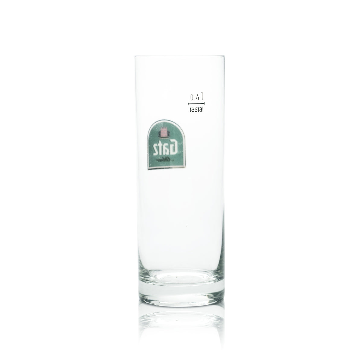 12x Gatz Glas 0,4l Bier Stange Becher Gläser Alt Brauerei Kölsch Gastro Eiche – Ansicht 3