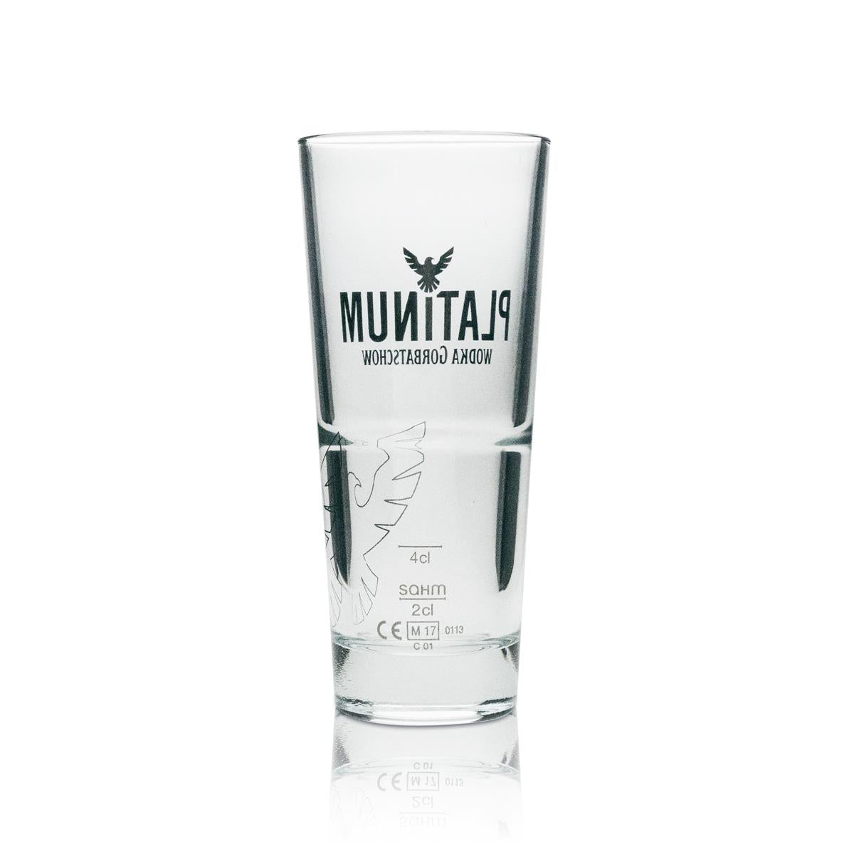 12x Gorbatschow Vodka Glas Longdrink Platinum 290ml – Ansicht 3