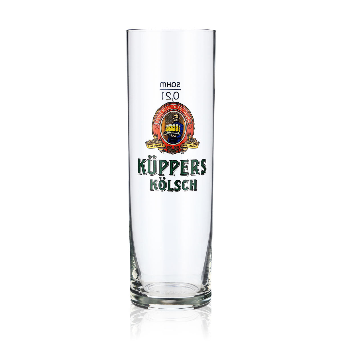 12x Küppers Kölsch Bier Glas 0,2l Gläser Kölschglas/Stange Sahm – Ansicht 3