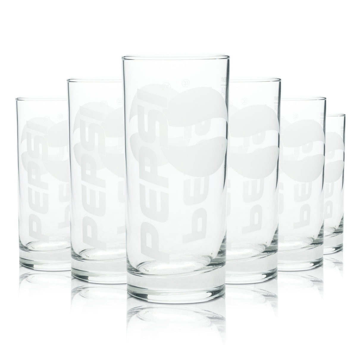 12x Pepsi Softdrink Glas 0,4l Becher Longdrink Limo Cola Gläser Gastro Bar USA