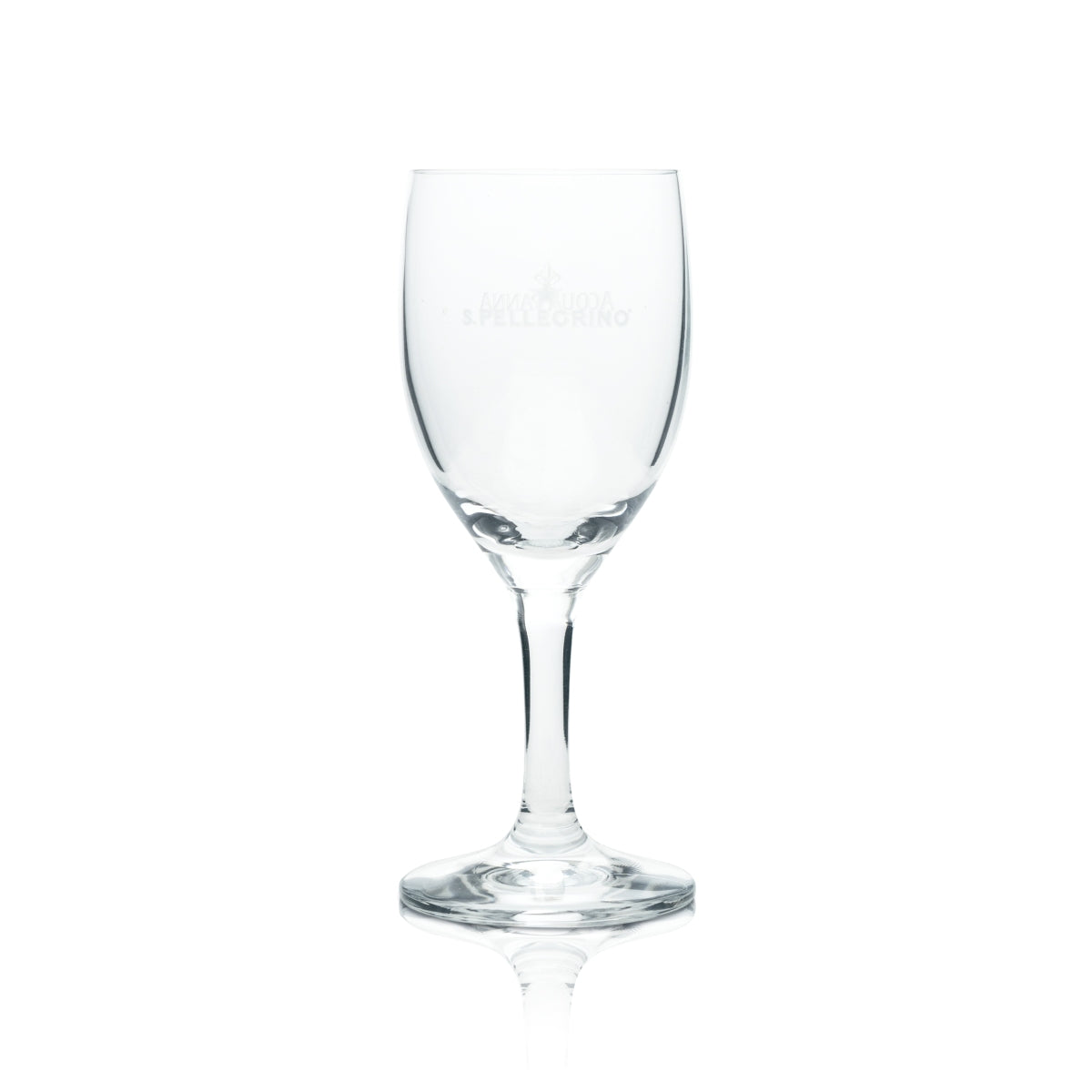 12x San Pellegrino Glas 0,22l Kelch Gläser Acqua Panna Mineral Wasser Sprudel – Ansicht 2