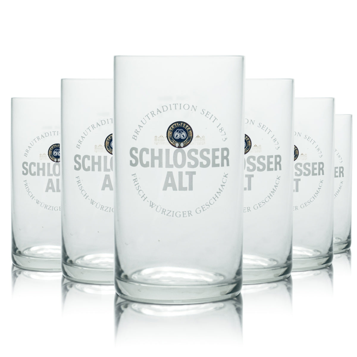 12x Schlösser Alt Bier Glas 0,2l Willi Becher Stange Gläser Brauerei Gastro