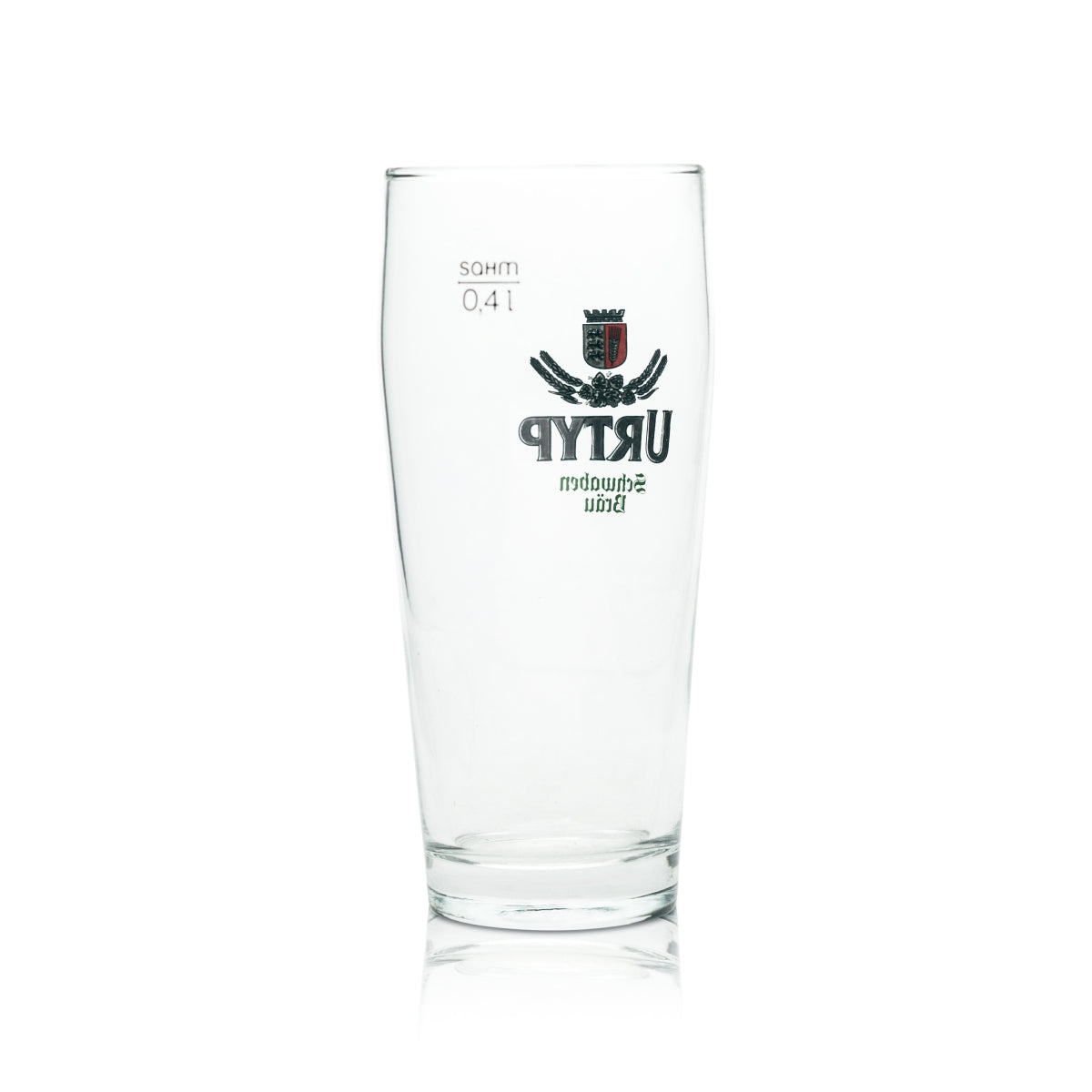 12x Schwaben Bräu Bier Glas 0,4l Willi Becher Urtyp Sahm Brauerei Gläser Beer – Ansicht 3