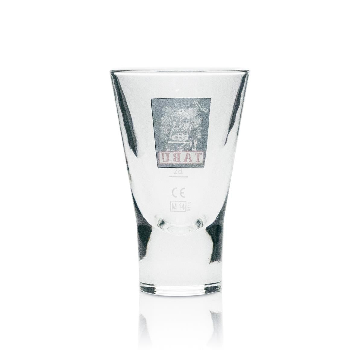 12x Tabu Absinth Glas Tumbler V Form – Ansicht 3