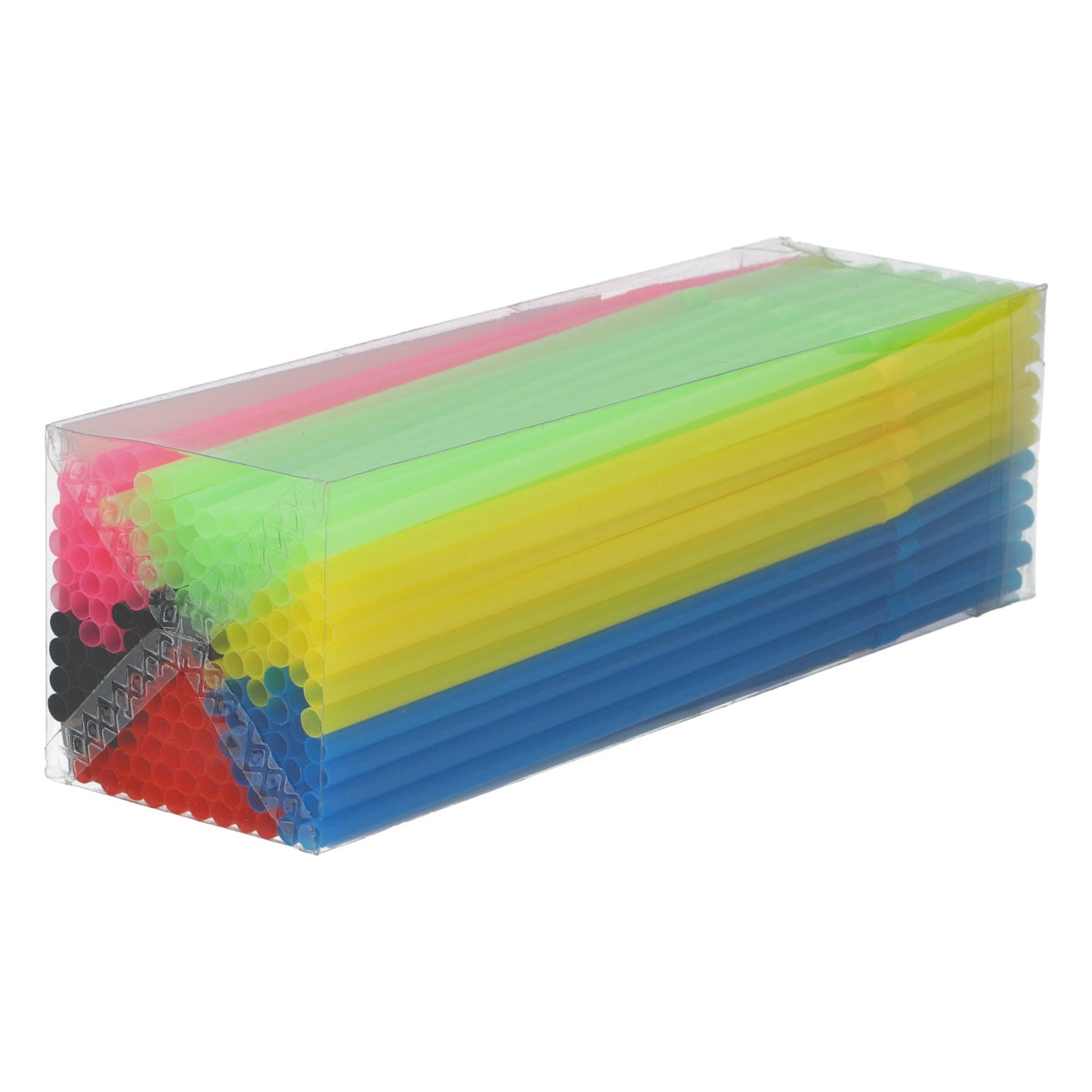 150 Bunte Trinkhalme Strohhalme 0,5x21cm Knickbar Kunststoff Party Cocktails