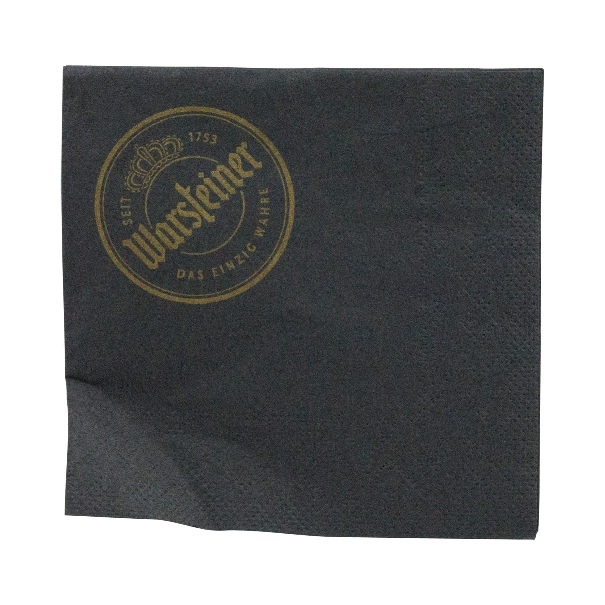 150x Warsteiner Bier Serviette 11x11cm 4lagig Gläser Untersetzer Bar Snacks