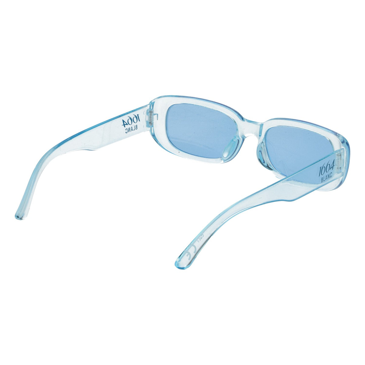 1664 Blanc Sonnenbrille Partybrille blaues Glas transparent Kat 1 Schutz – Ansicht 4