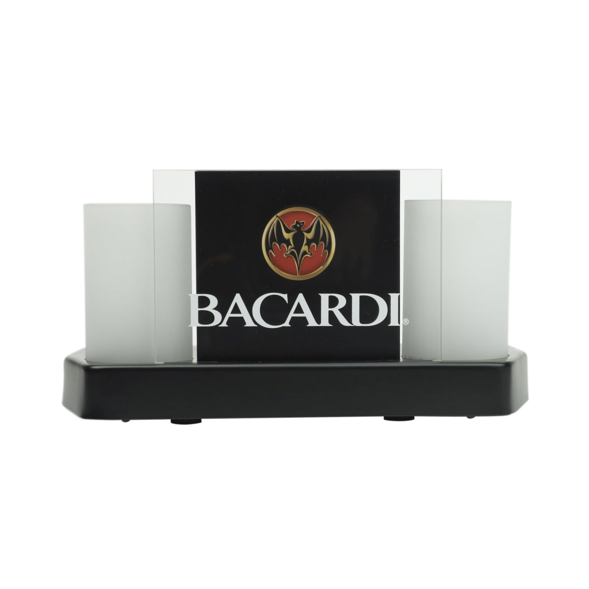 1x Bacardi Rum Barcaddy LED schwarz