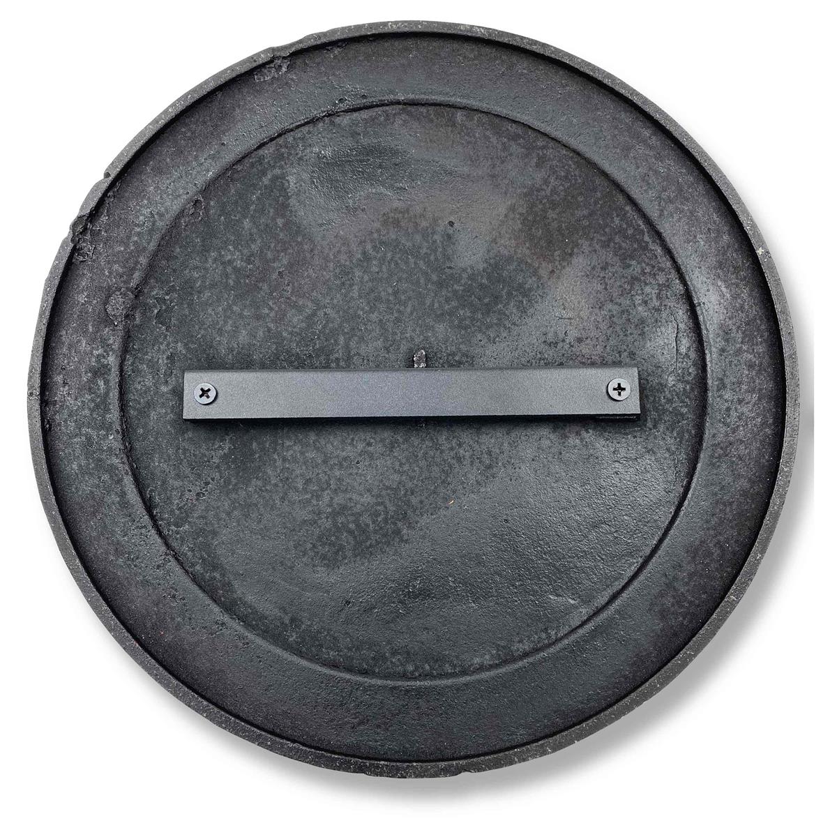 1x Bacardi Rum Schild Gusseisen rot schwarz 31 x 31 – Ansicht 3
