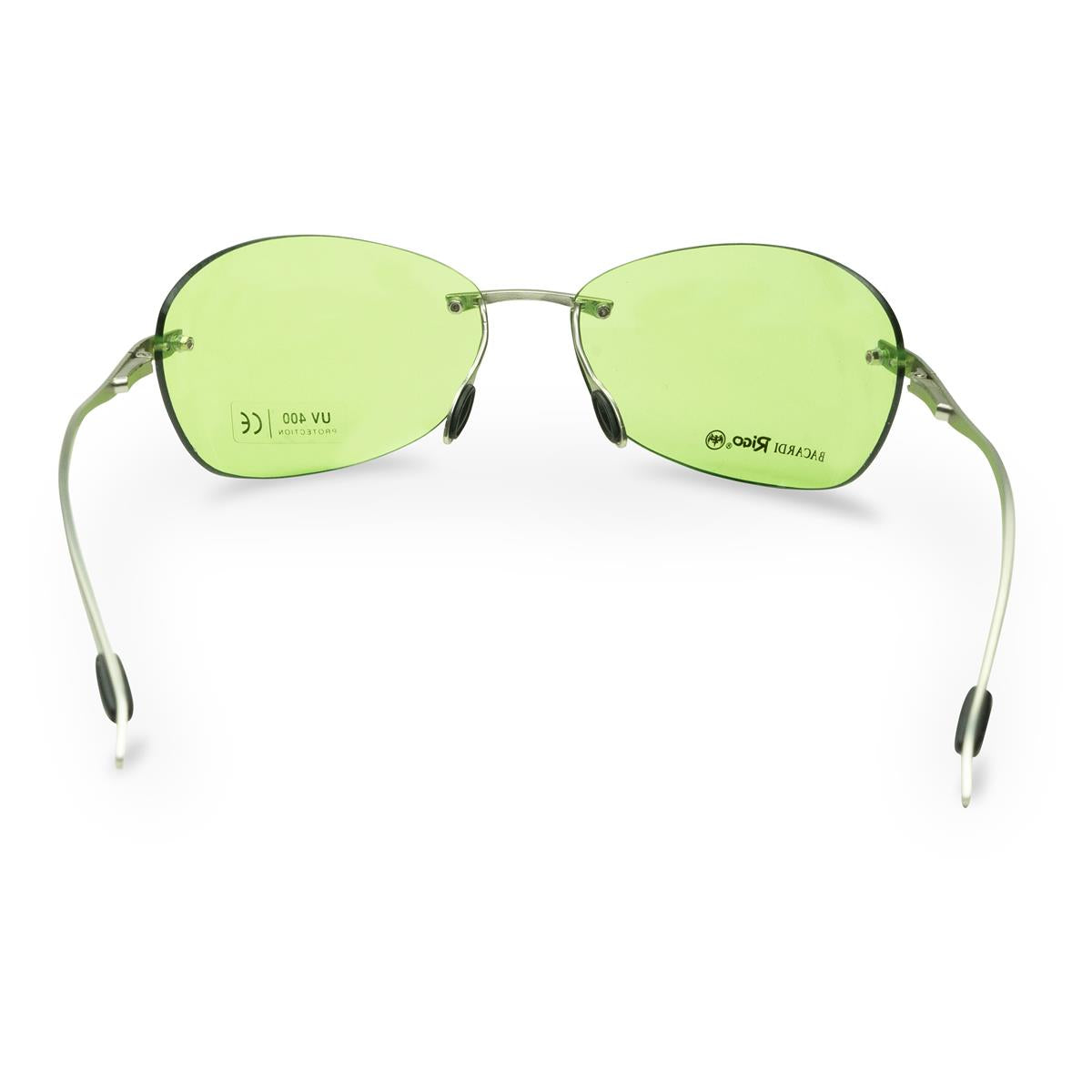 1x Bacardi Rum Sonnenbrille Rigo grün mit Hülle – Ansicht 4