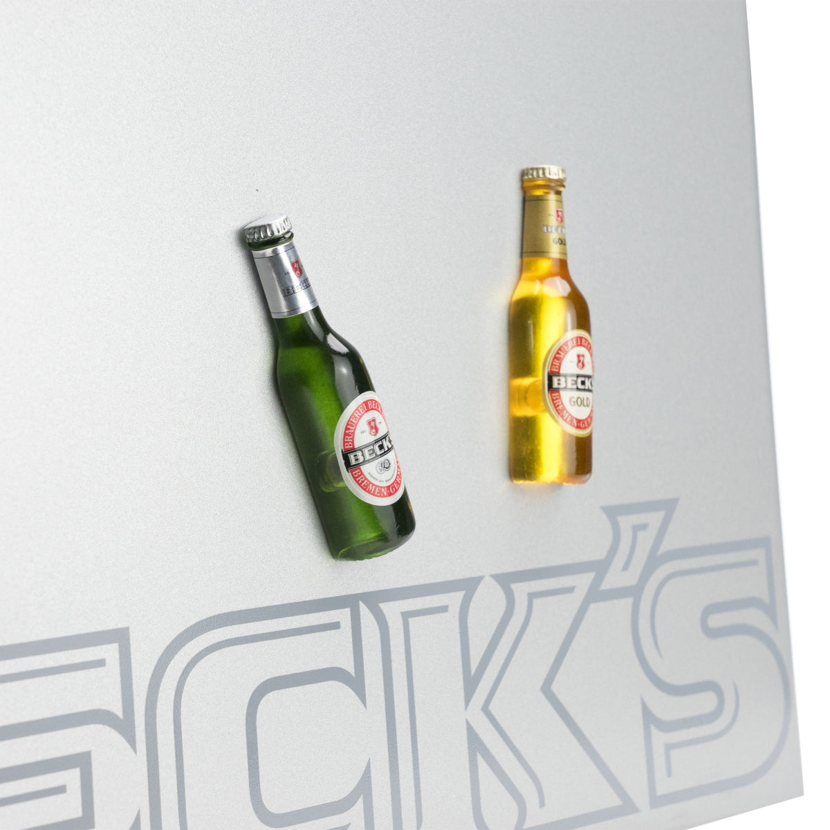 1x Becks Bier Schlüssel-Magnet-Brett Silber – Ansicht 3