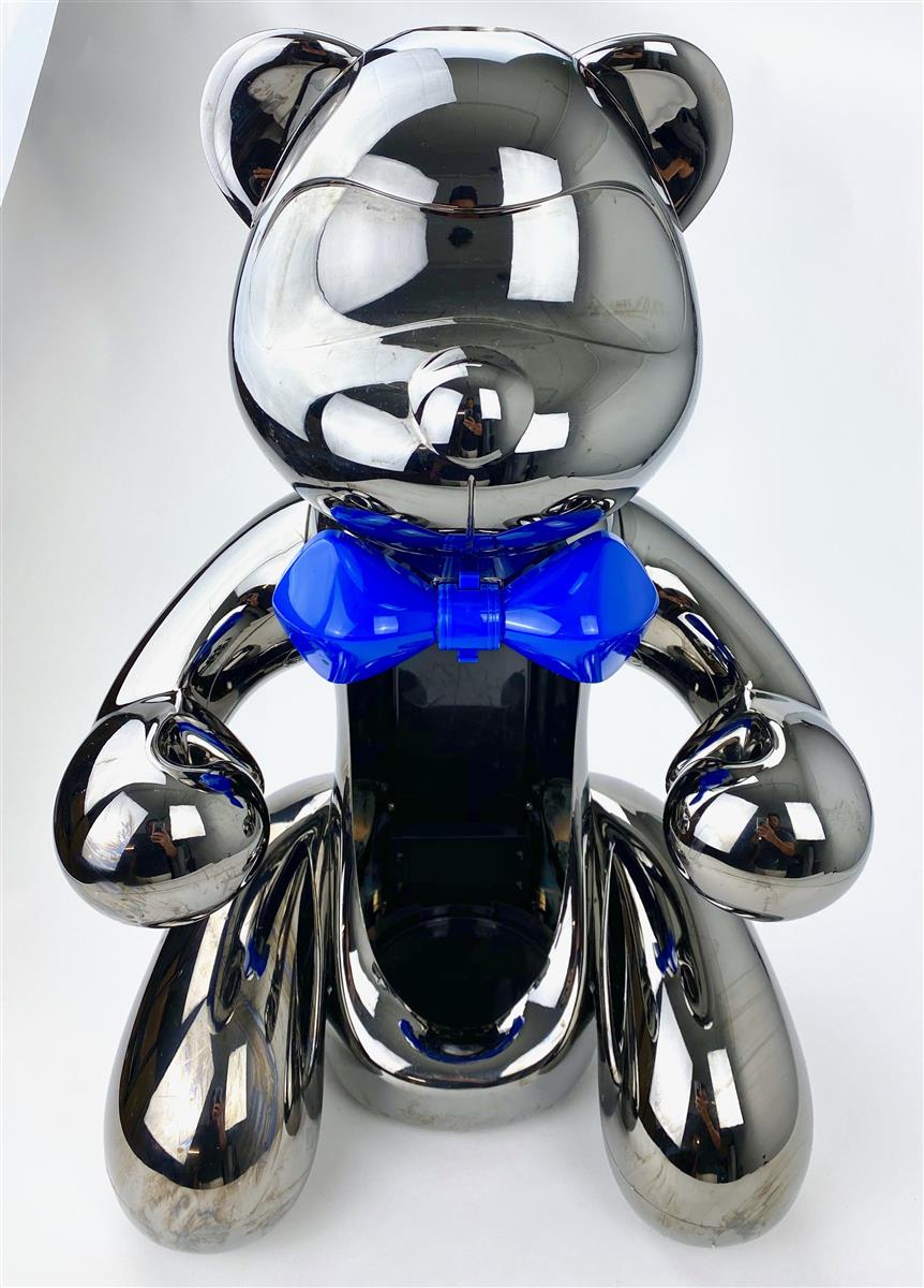 1x Belvedere Vodka Glorifier LED Bär Silber 3l – Ansicht 4