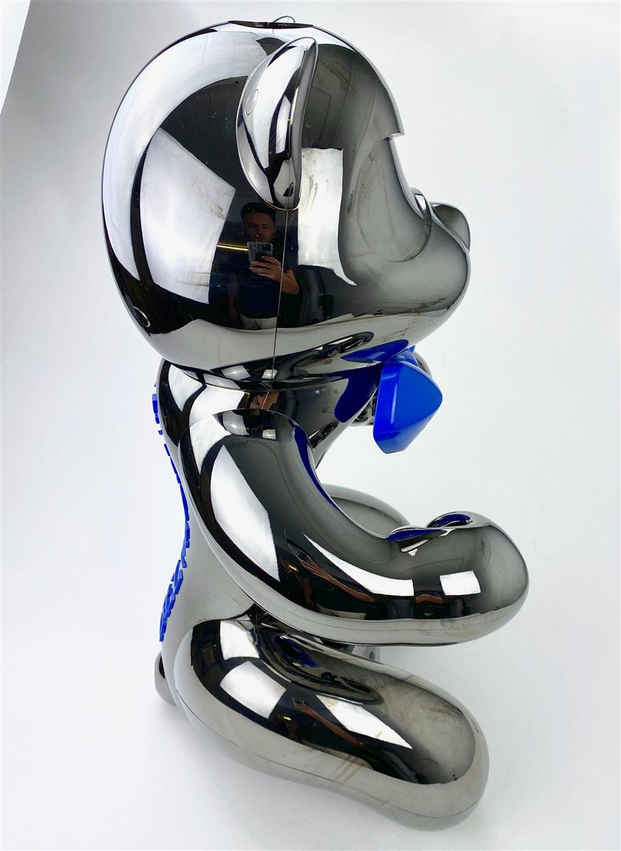 1x Belvedere Vodka Glorifier LED Bär Silber 3l – Ansicht 5