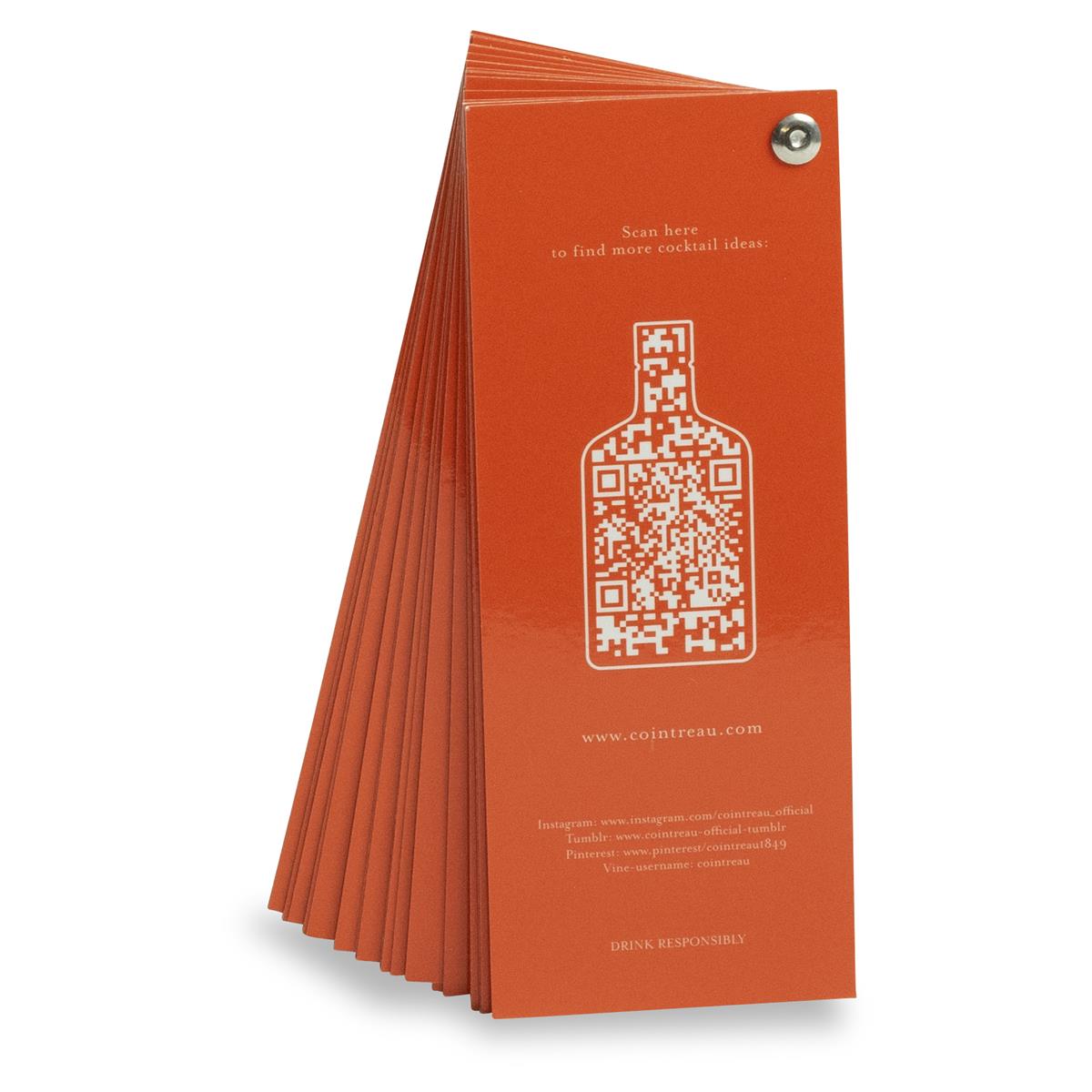 1x Cointreau Rezeptbuch Mini Orange Pantonniers – Ansicht 2