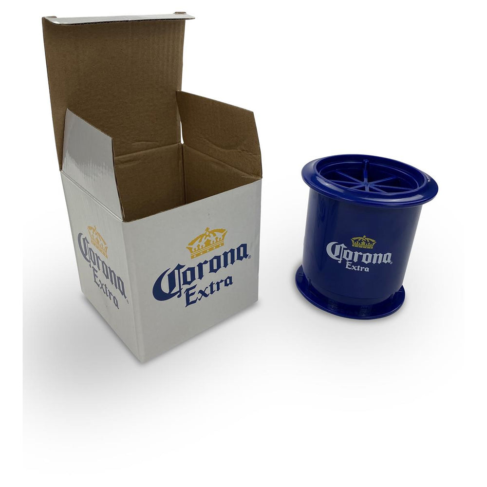 1x Corona Bier Limettenschneider blau