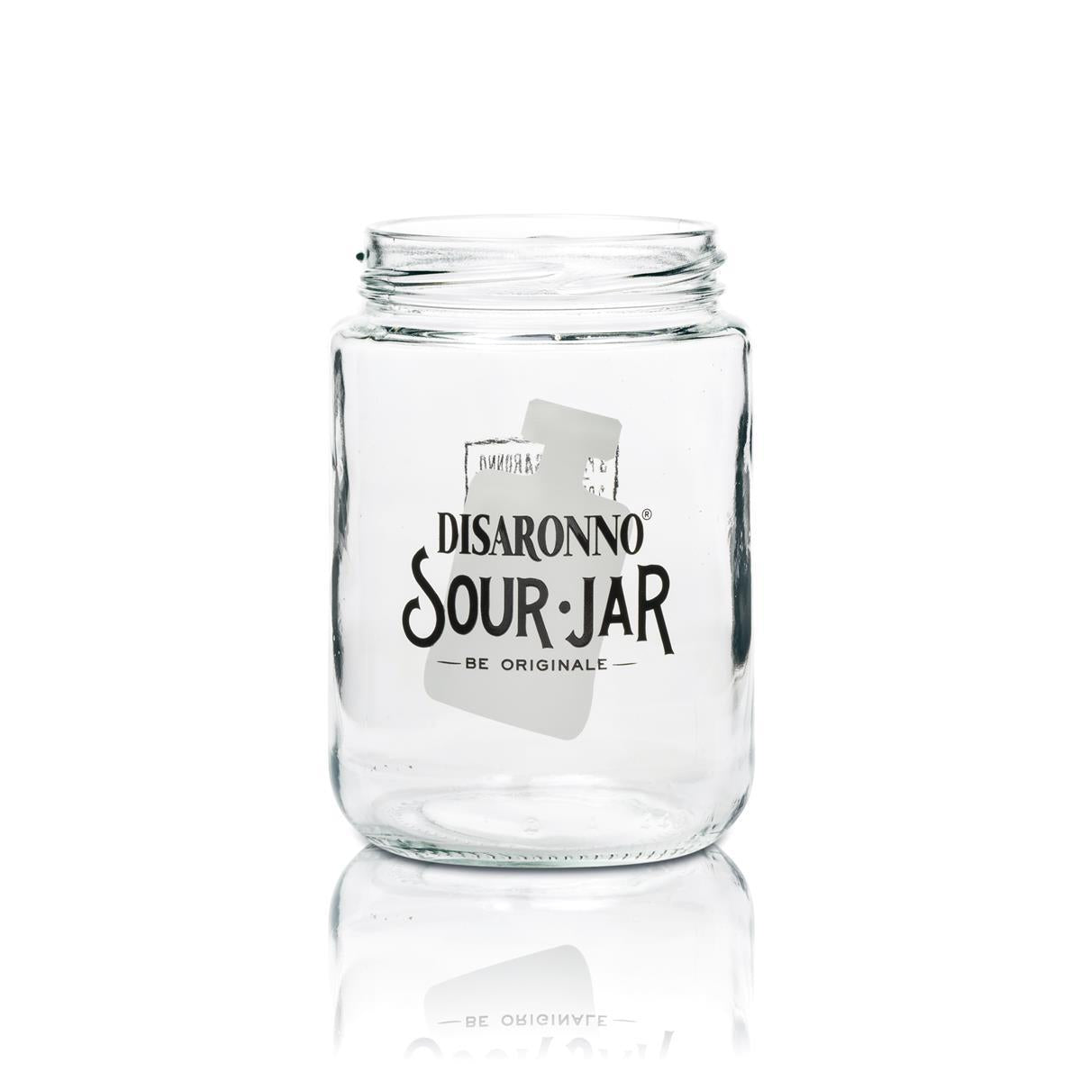 6x Disaronno Sour Glas Jar Einmachglas groß – Ansicht 2