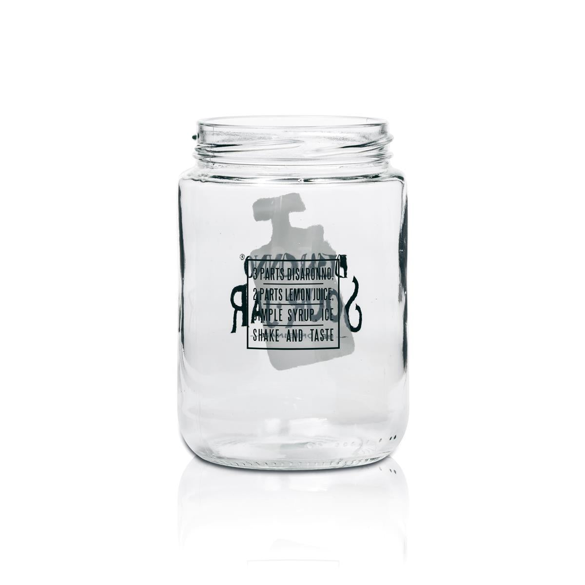 6x Disaronno Sour Glas Jar Einmachglas groß – Ansicht 3