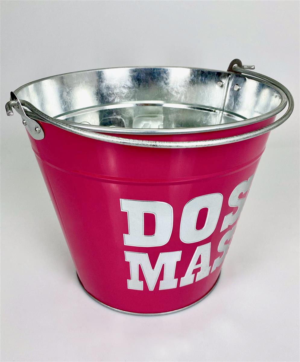 1x Dos Mas Likör Kühler Metalleimer pink 10l – Ansicht 4