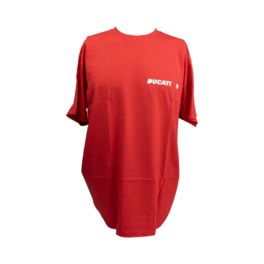 1x Ducati Motorsport T-Shirt Gr. L Herren rot