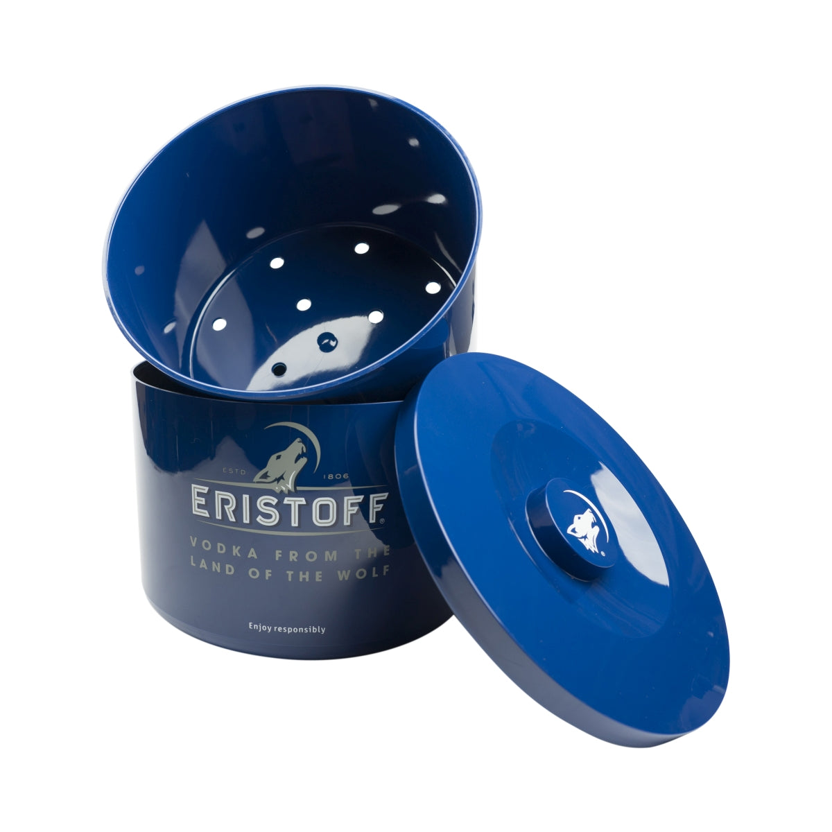 1x Eristoff Vodka Kühler 10l Eisbox blau – Ansicht 3