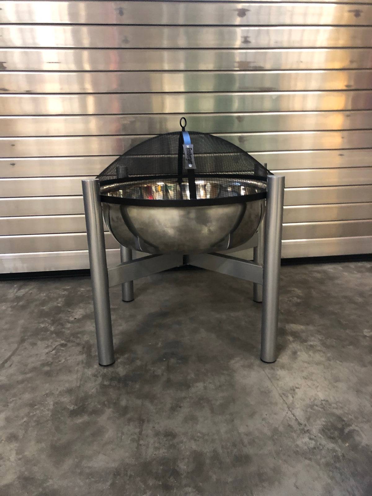 1x Freiberger Bier Feuerschale Silber – Ansicht 3