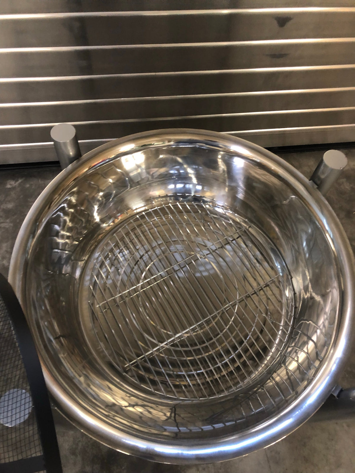 1x Freiberger Bier Feuerschale Silber – Ansicht 4